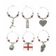 World Cup 2018 Wine Glass Charms